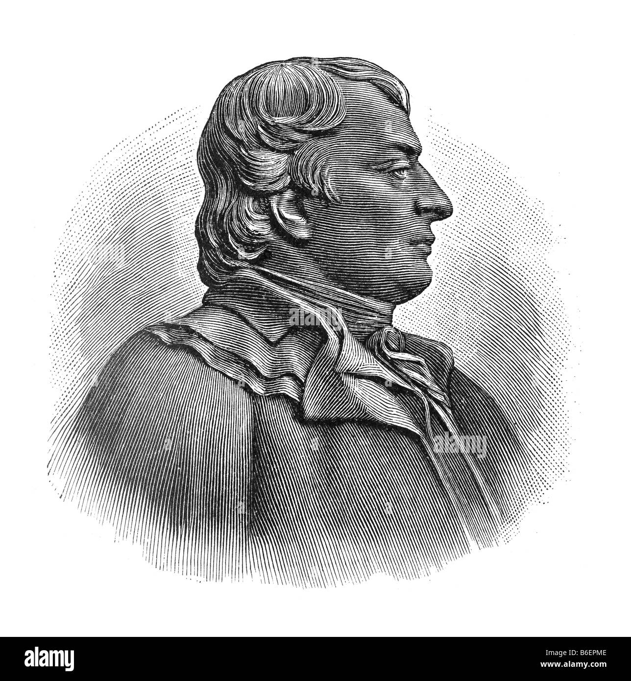 Nicolas Leblanc, 6. Dezember 1742 Issoudun, Francia - 16. Gennaio 1806 Saint Denis Foto Stock