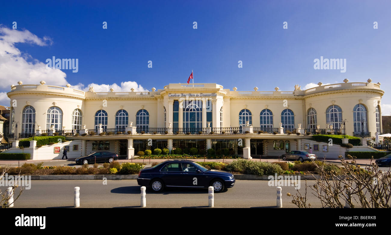 Casino Barrière de Deauville, Normandia, Francia Foto Stock