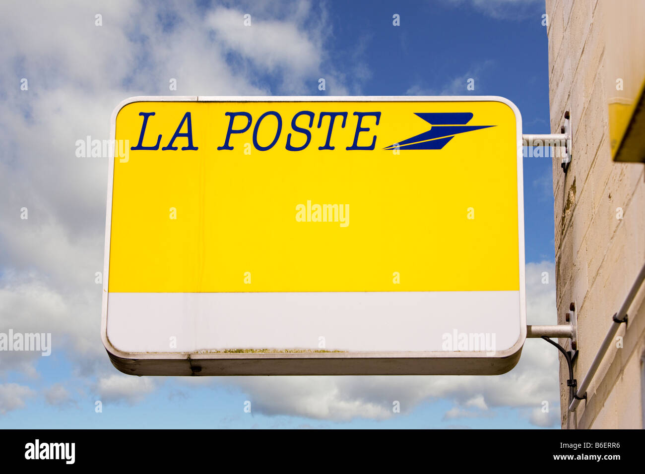 La Poste in Francia per la segnaletica Foto Stock