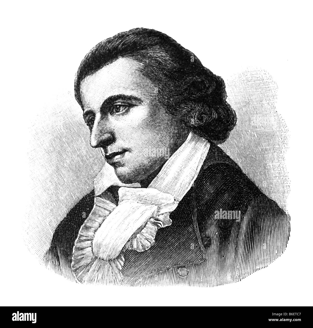 Friedrich Schiller, Johann Christoph Friedrich von Schiller, 10. Novembre 1759 Marbach in Neckar - 9. Maggio 1805 Weimar Foto Stock