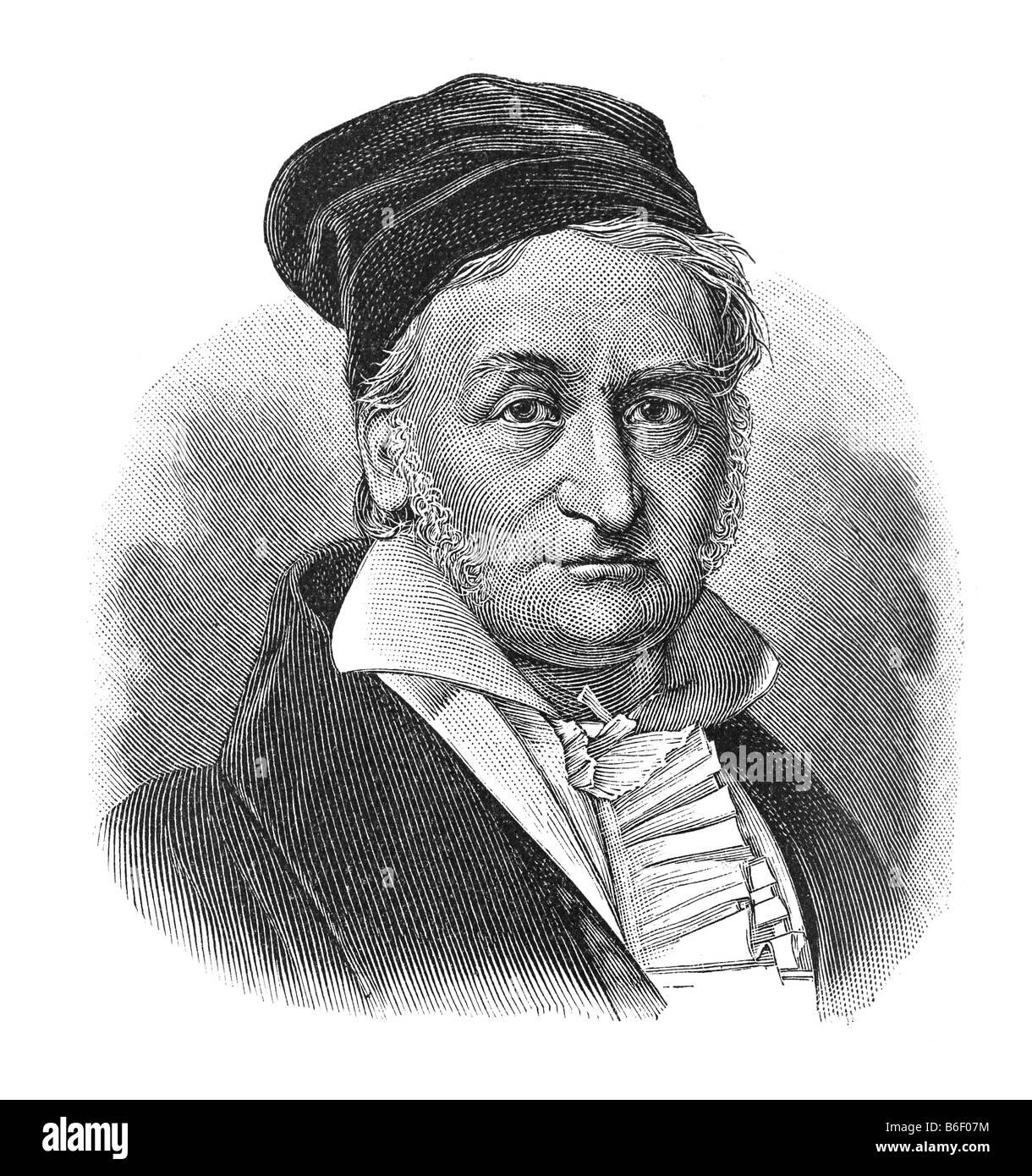 Johann Carl Friedrich Gauss, Carolus Fridericus Gauss, 30. Aprile 1777 Braunschweig - 23. Febbraio 1855 Goettingen Foto Stock