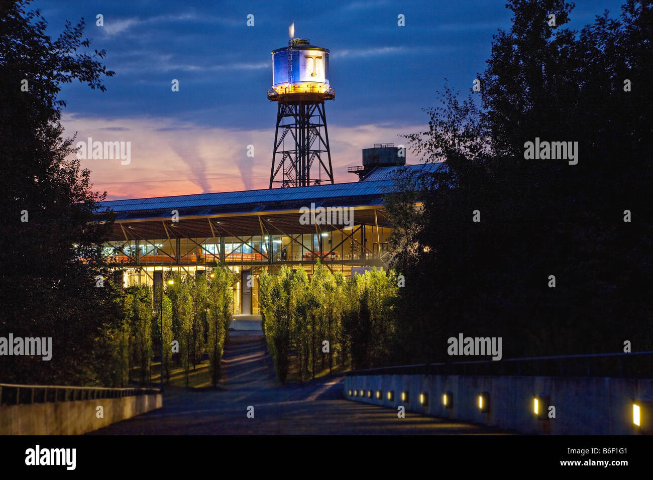 Caso della Ruhr Triennale di lo Jahrhunderthalle Bochum, in Germania, in Renania settentrionale-Vestfalia, la zona della Ruhr, Bochum Foto Stock