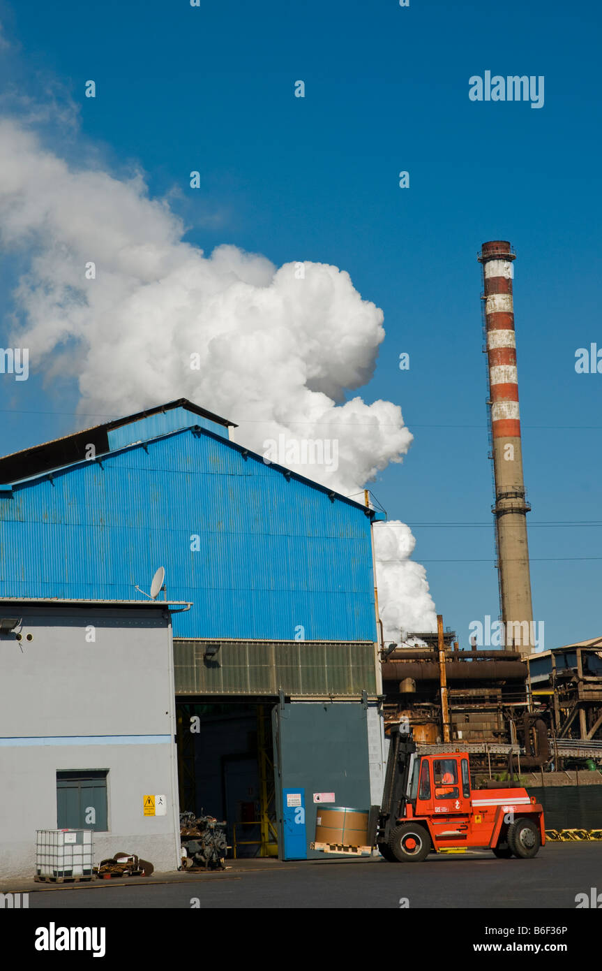 Stabilimento di Piombino Toscana Italia Foto Stock