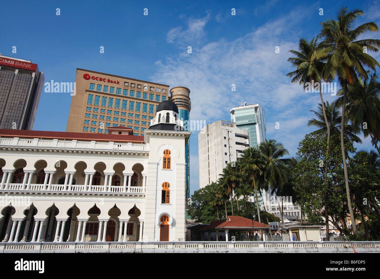 Edifici nel centro cittadino di Kuala Lumpur Foto Stock