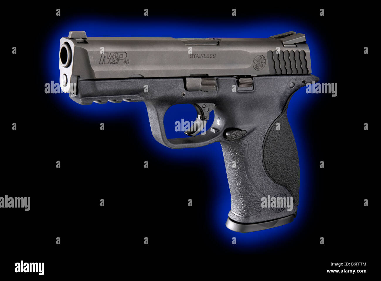 Smith e Wesson M&P 40 .40 pistola cal Foto Stock