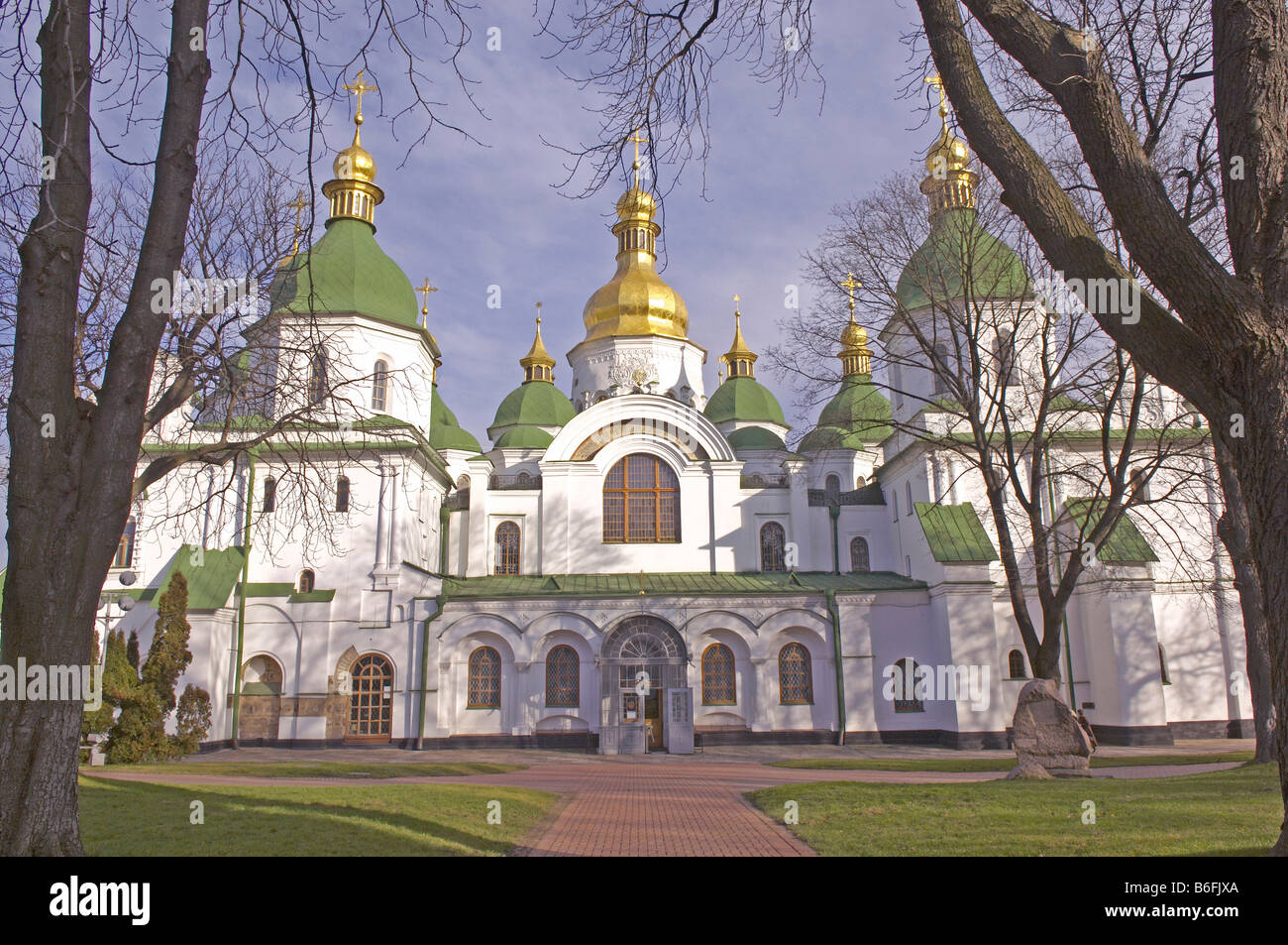 La cattedrale di Santa Sofia a Kiev Foto Stock