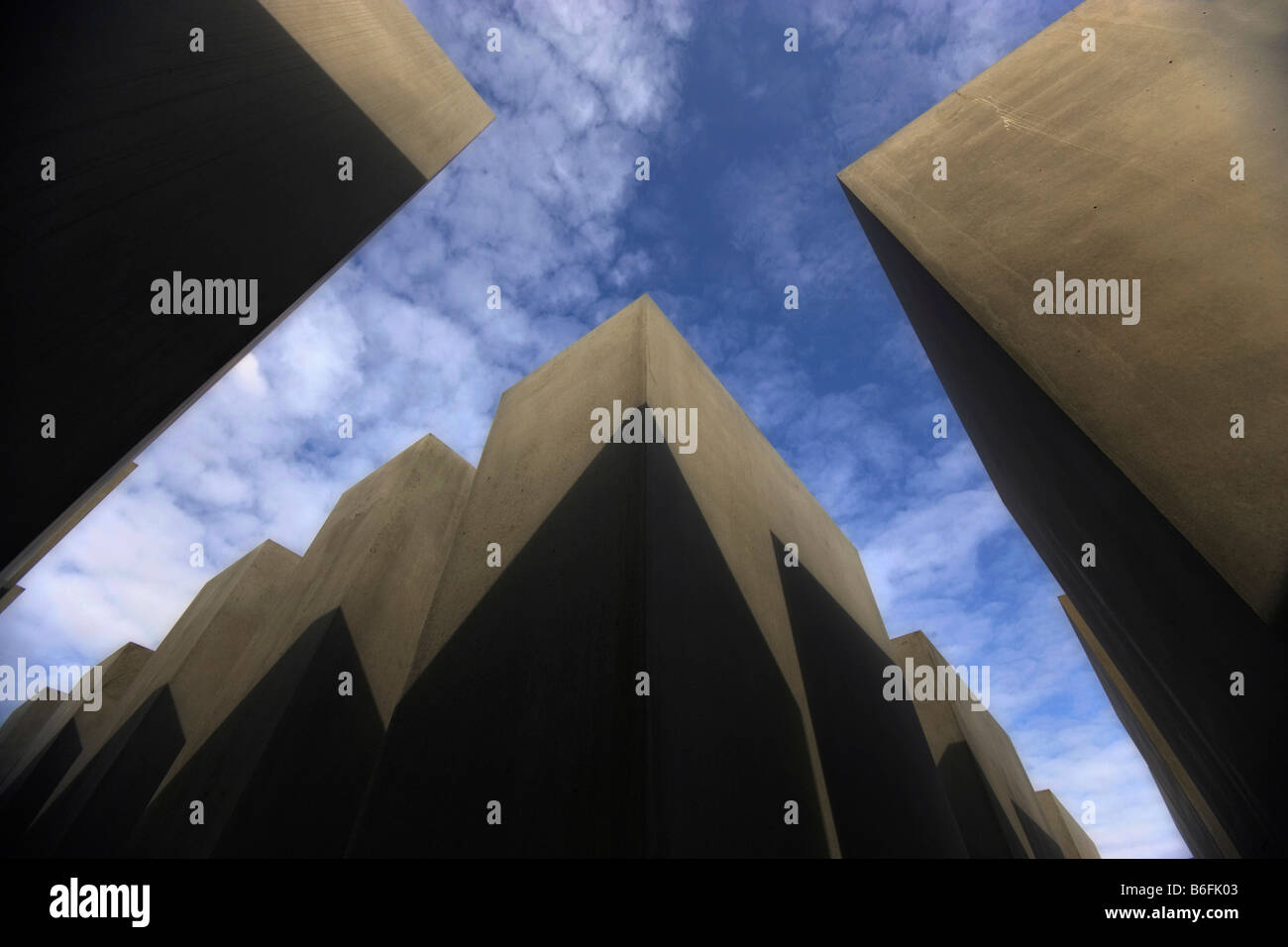 Il memoriale dell'olocausto, Berlin Mitte, Germania, Europa Foto Stock