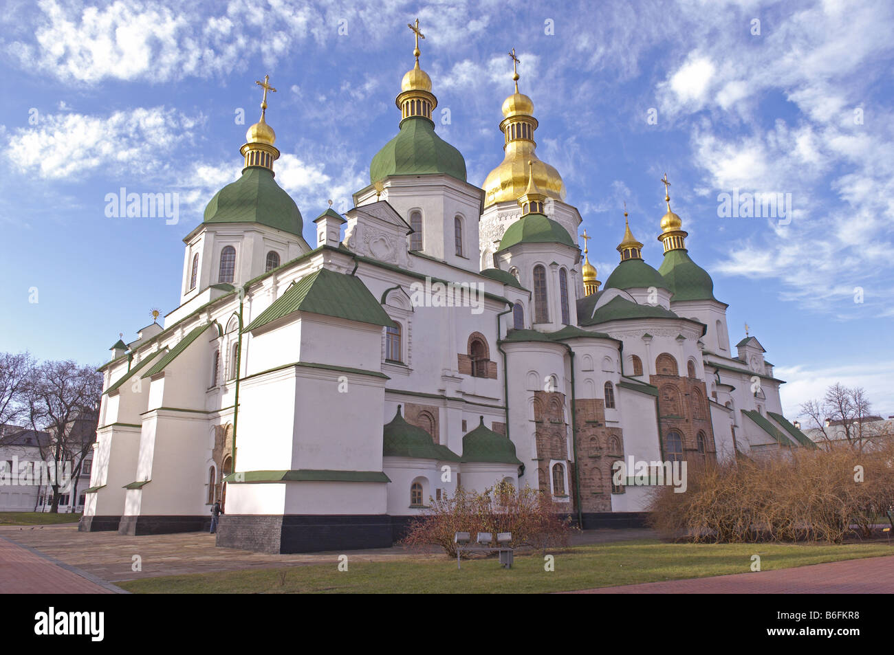 La cattedrale di Santa Sofia a Kiev Foto Stock