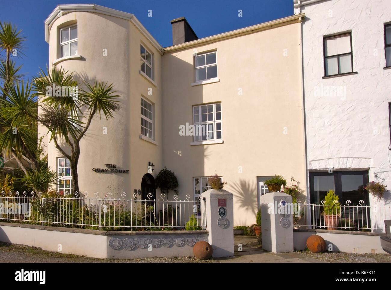 Quay House bed and breakfast, Clifden, Connemara, Repubblica di Irlanda Foto Stock