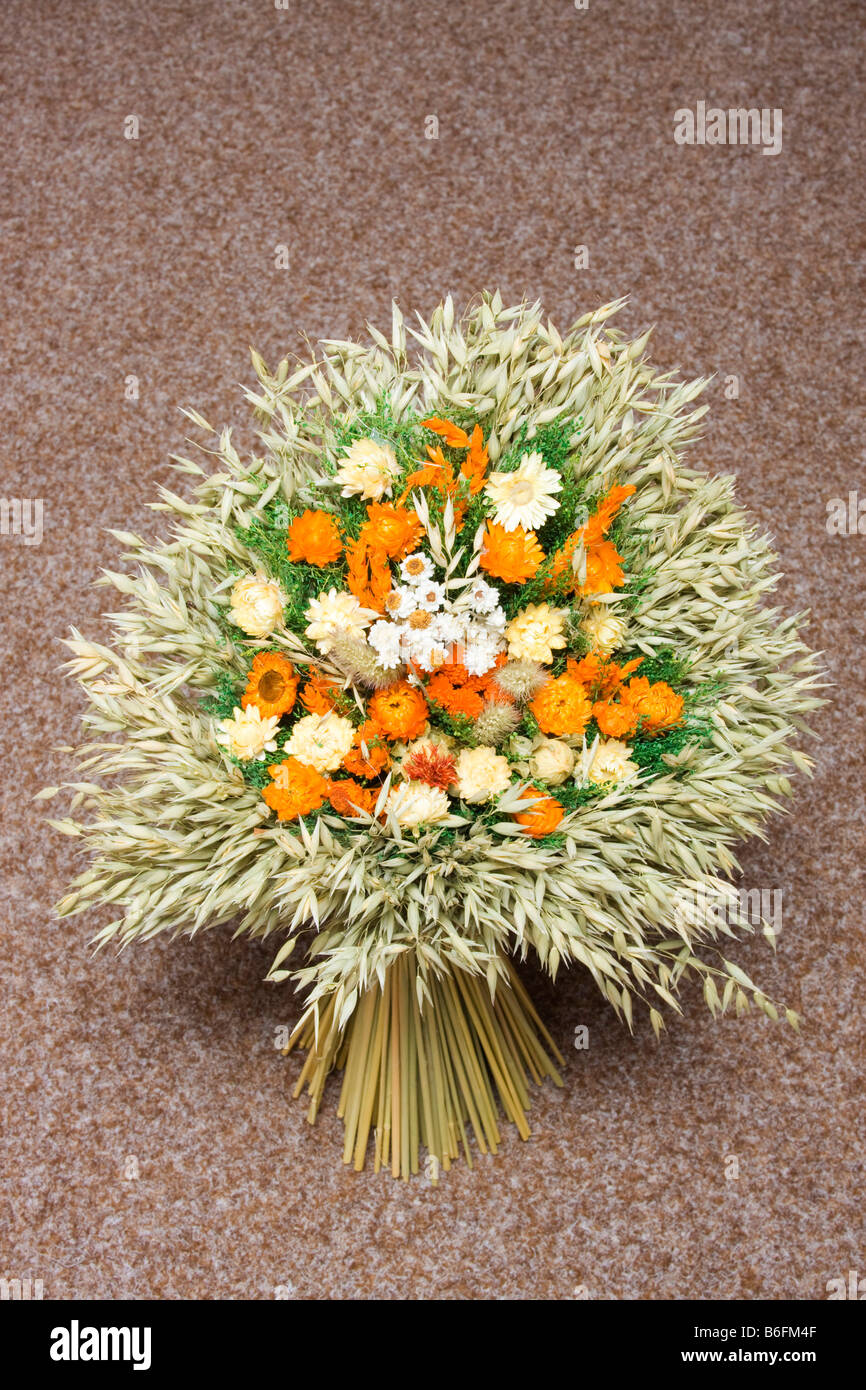 Bouquet di fiori secchi Foto Stock
