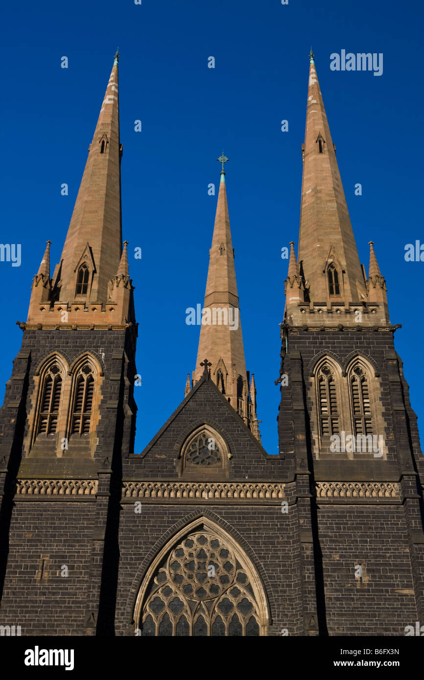 La Cattedrale di San Patrizio, Melbourne, Victoria, Australia Foto Stock