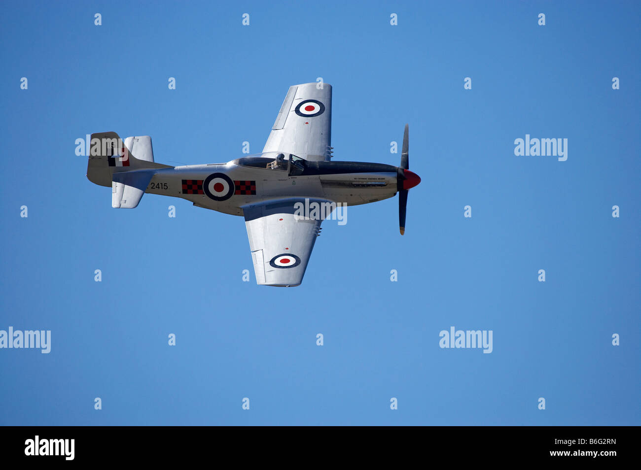 P 51 Mustang American aereo da caccia Foto Stock