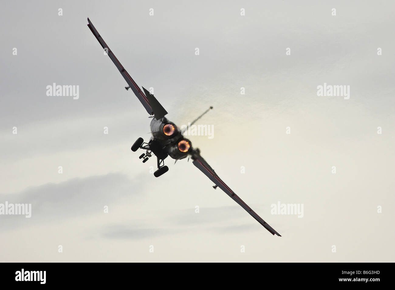 General Dynamics F 111 Swing Wing jet fighter RAAF Foto Stock