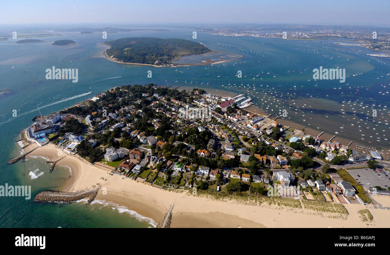 Barene e Brownsea Island, Dorset, Gran Bretagna, Regno Unito Foto Stock