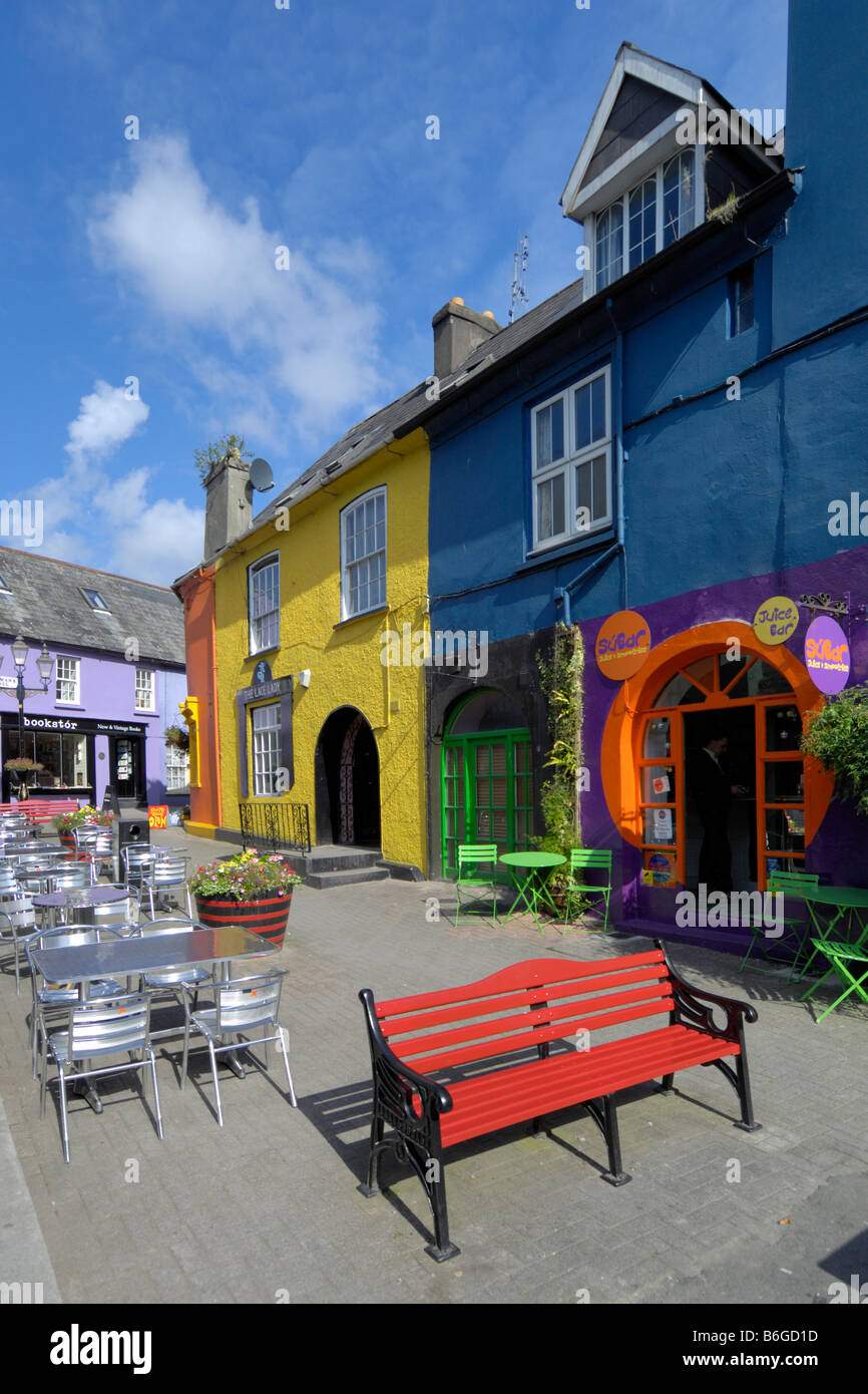Kinsale town center Foto Stock