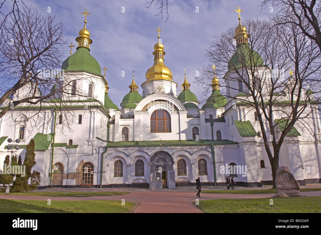 La cattedrale di Santa Sofia a Kiev Ucraina Foto Stock