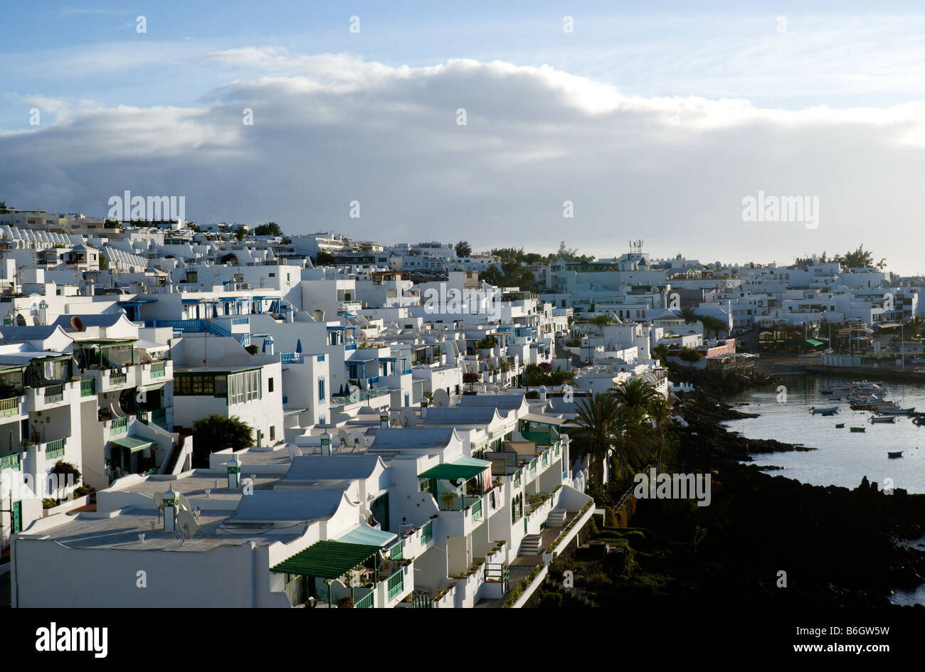 Puerto del carmen lanzarote isole canarie Spagna Foto Stock