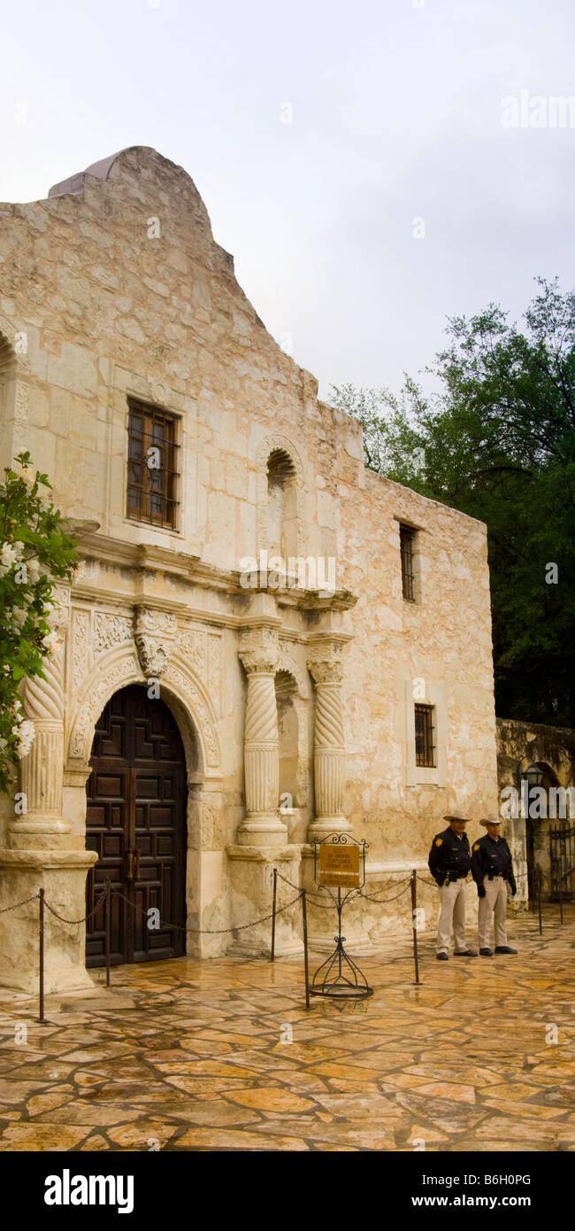Alamo San Antonio Texas Foto Stock