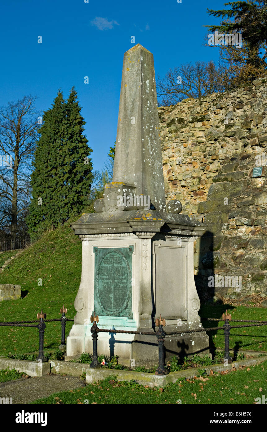 La guerra boera memoriale ai caduti da Tonbridge, Kent, Inghilterra. Foto Stock