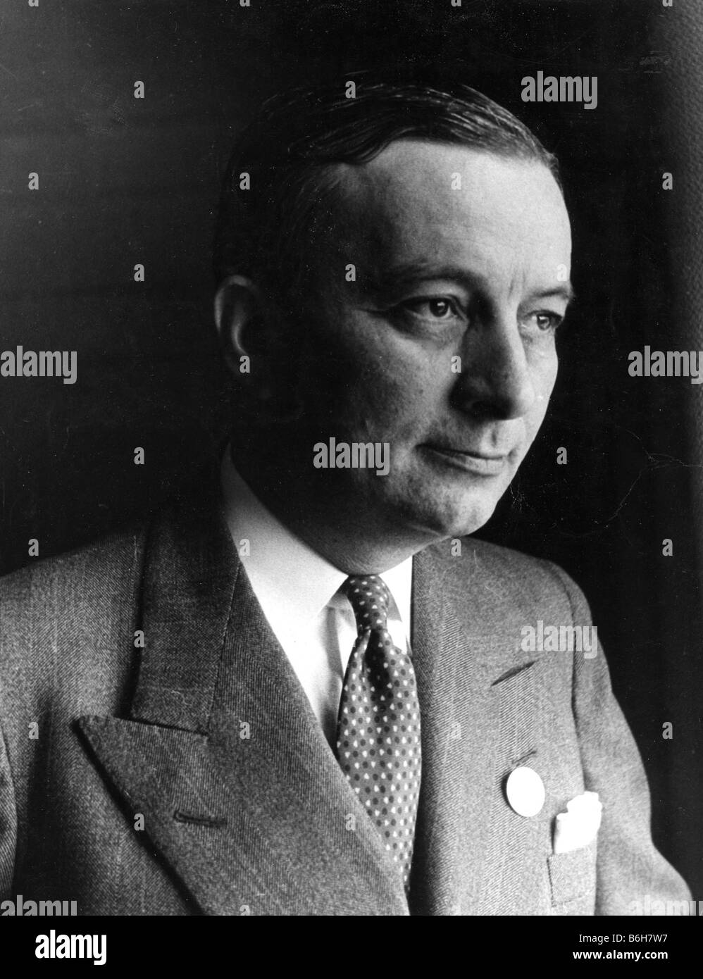 GEORGES BIDAULT statista francese nel 1946 Foto Stock