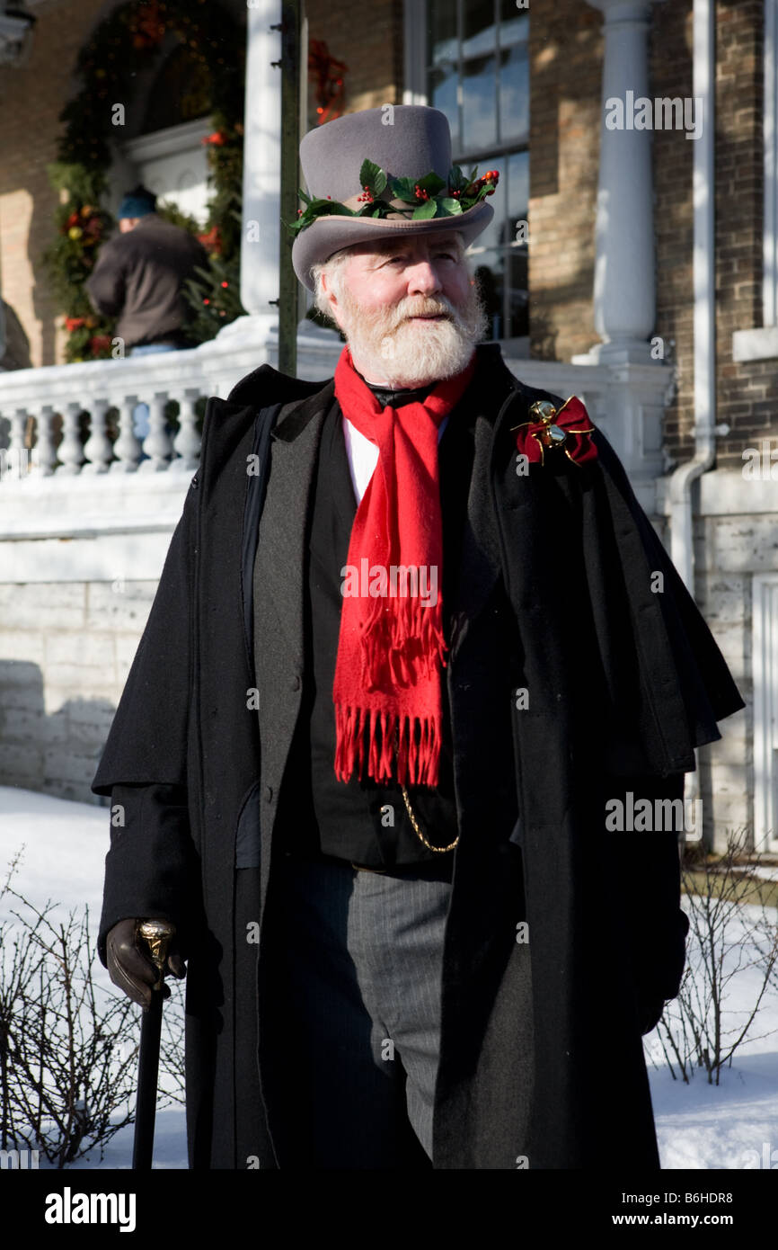 Annuale di Dickens Skaneateles natale New York Stato Regione dei Laghi Finger Foto Stock