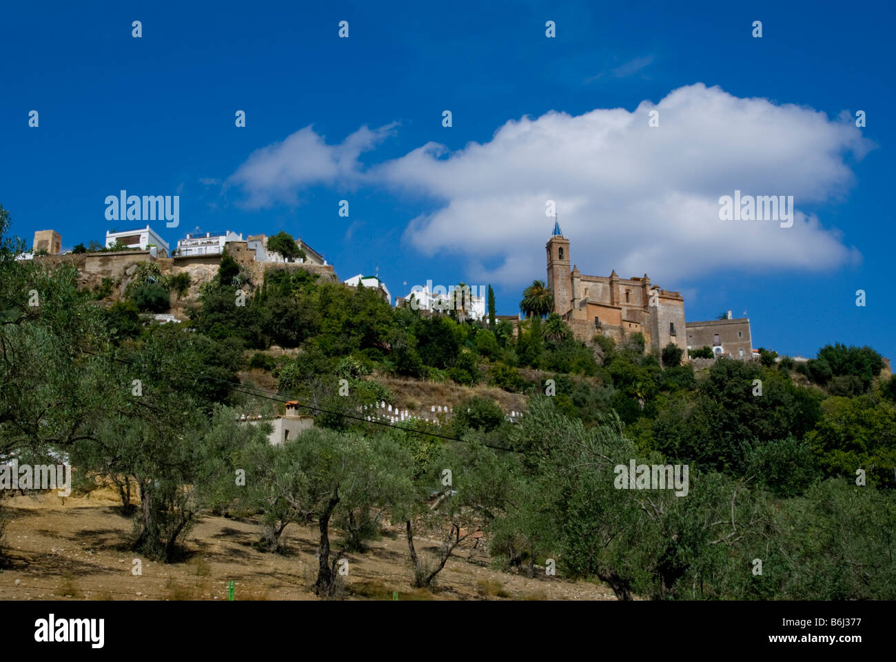 Europa spagna andalusia zufre Sierra Morena Foto Stock