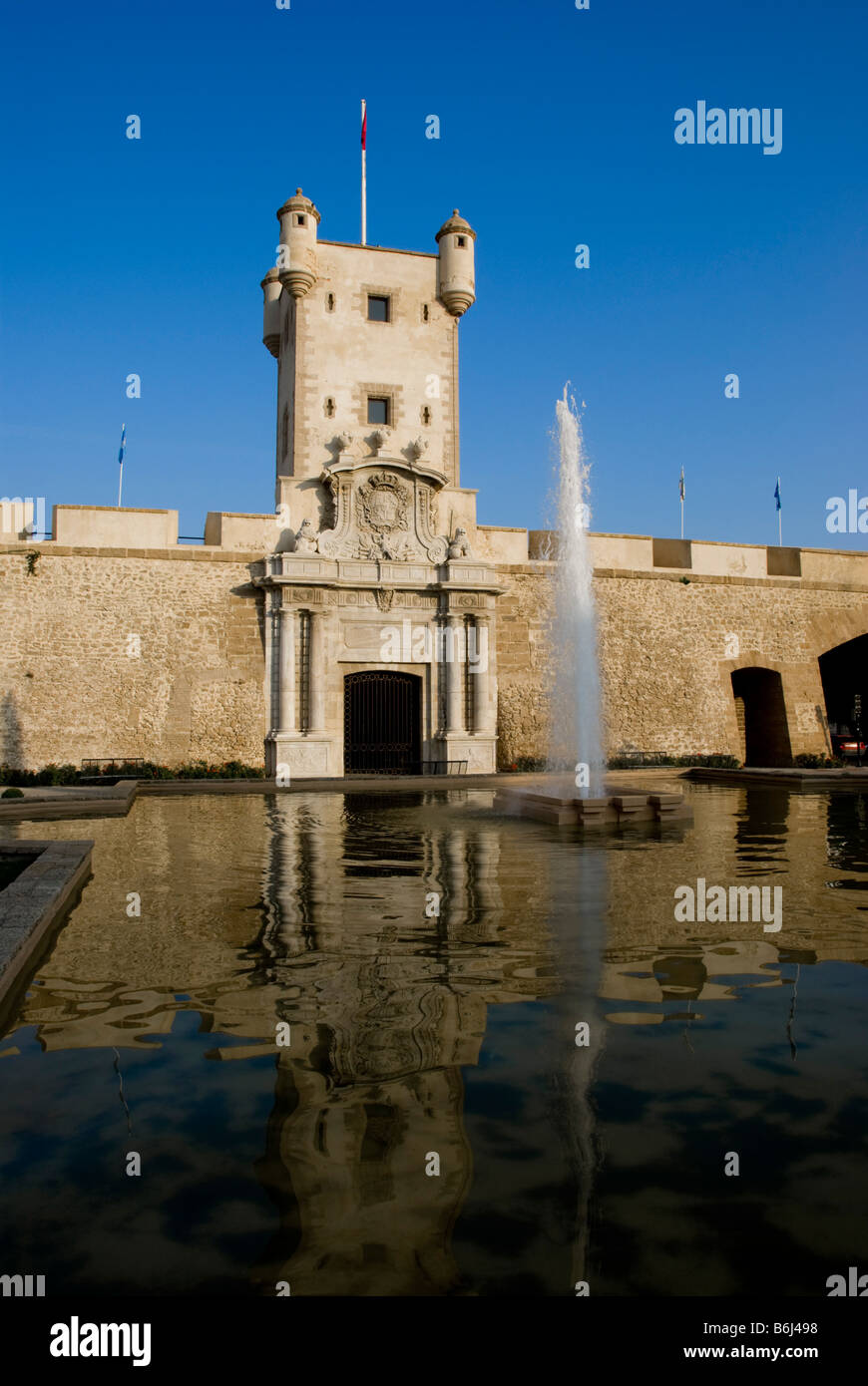 Europa Spagna Andalusia cadiz Puertas de Tierra Foto Stock