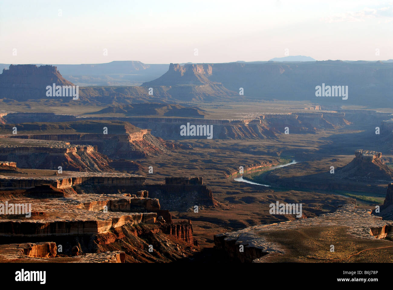 Grand View Point si affacciano Foto Stock