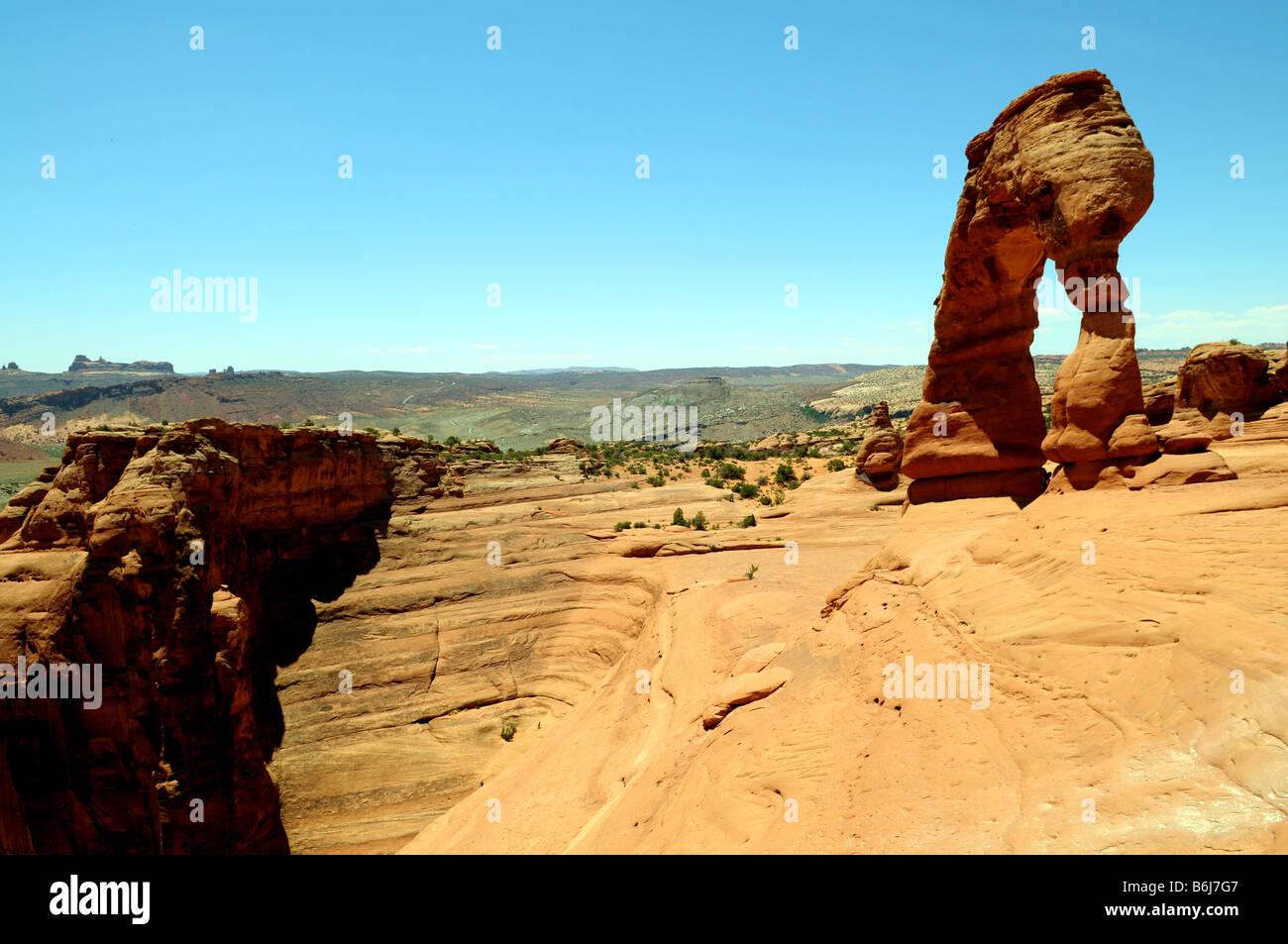 Delicate Arch Foto Stock