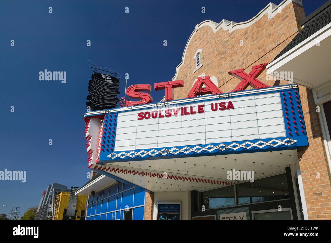 Stati Uniti d'America, Tennessee, Memphis, Stax Museo della Musica Soul Americana Foto Stock