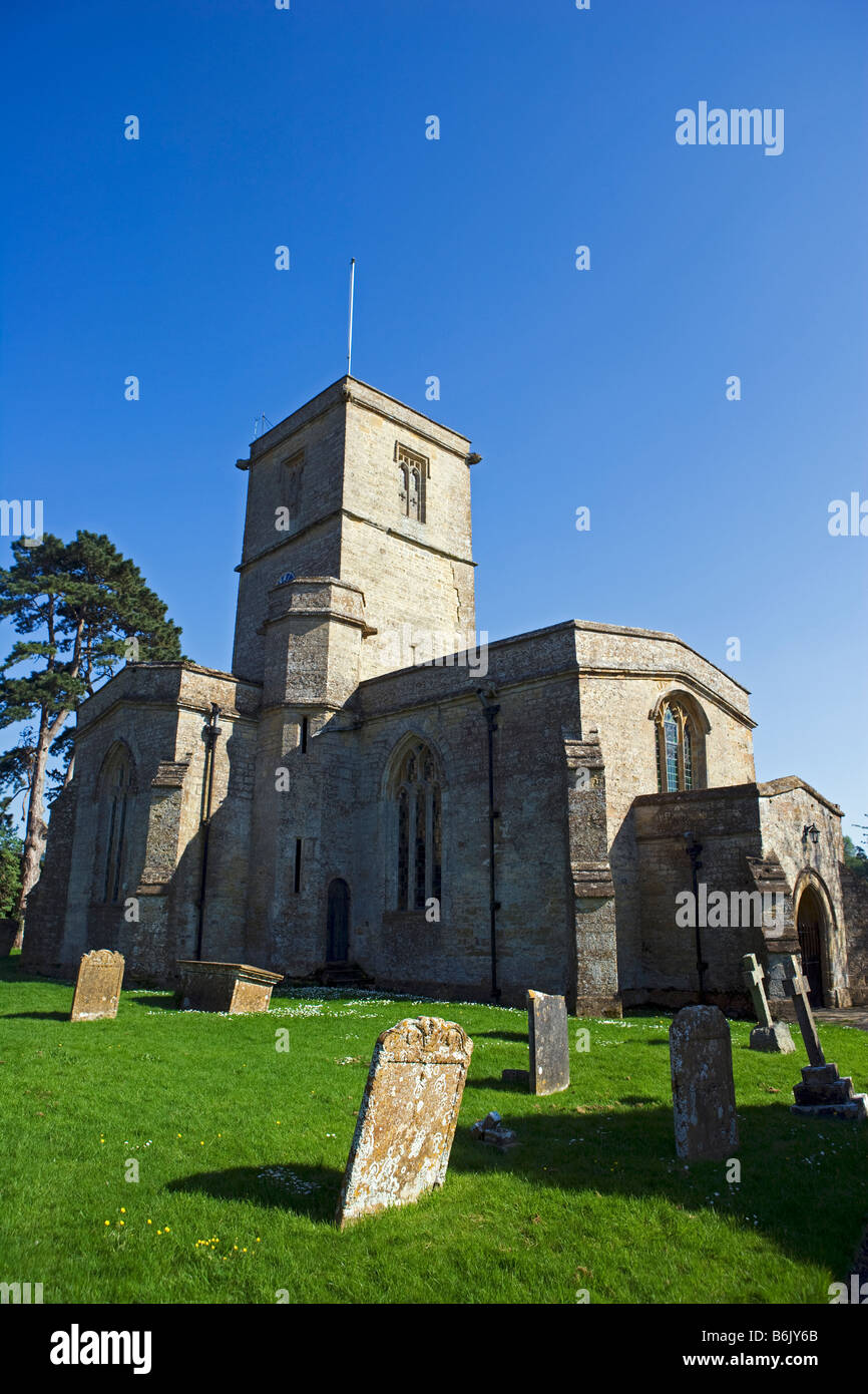 Inghilterra, Somerset, Sud Perrott. Chiesa di Santa Maria Foto Stock