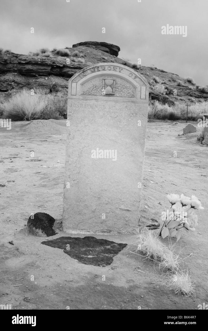 Il cimitero di Grafton Grafton Ghost Town USA Utah vicino al Parco Nazionale di Zion Foto Stock