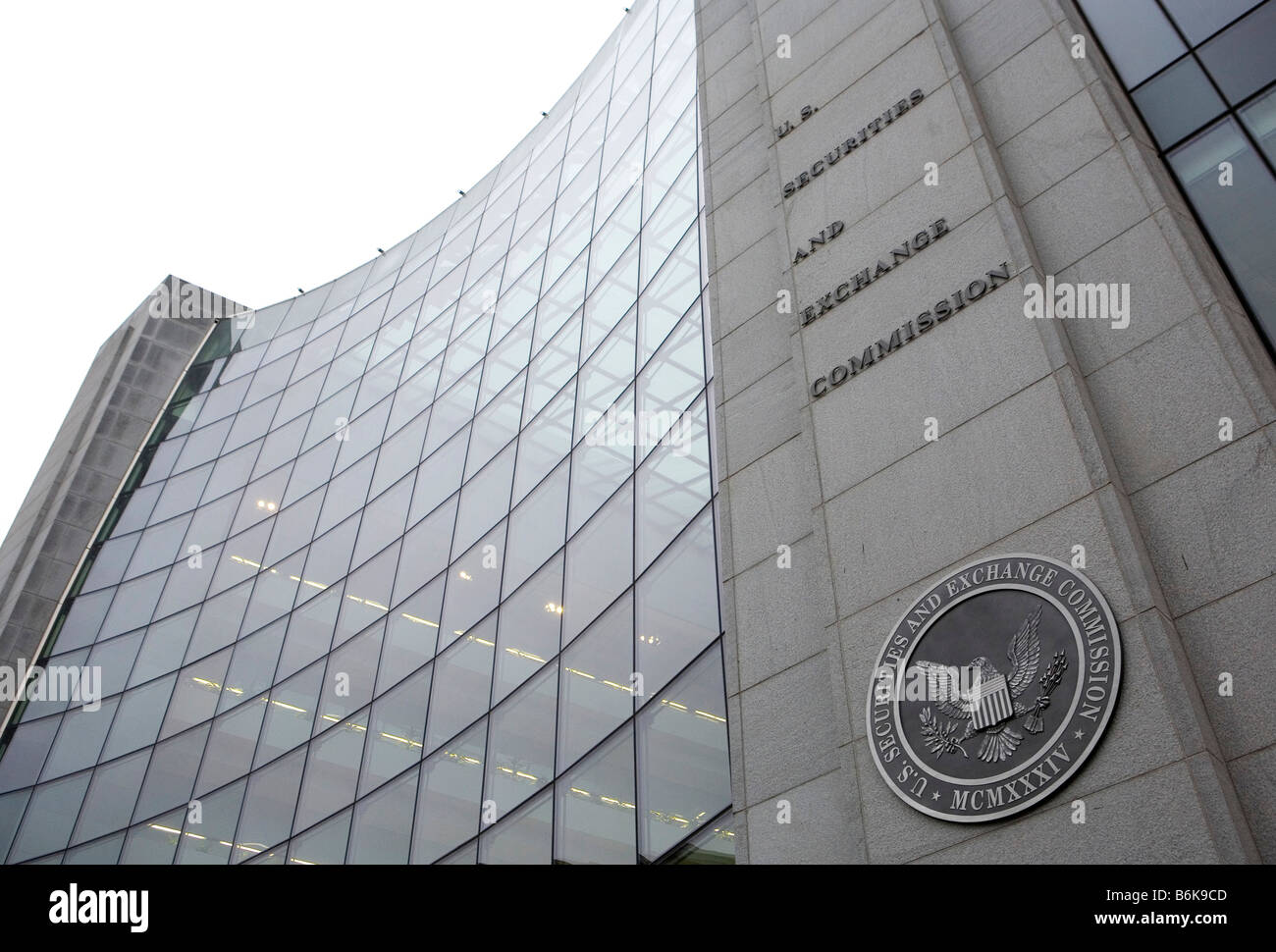 19 dicembre 2008 Washington D C la sede della Securities and Exchange Commission Foto Stock