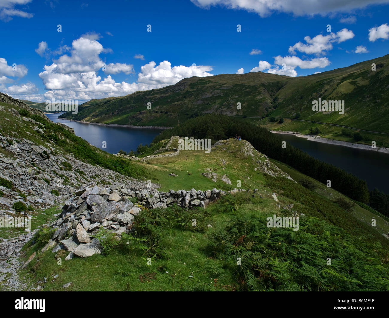Scafell nel Lake District inglese Foto Stock