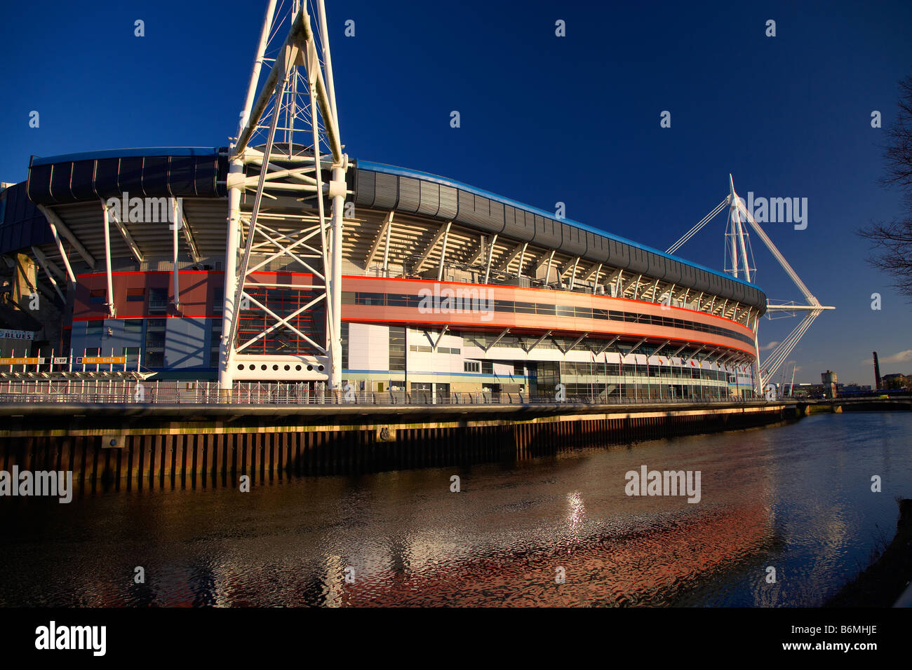 Millennium Stadium di Cardiff Galles del Sud, Regno Unito Foto Stock