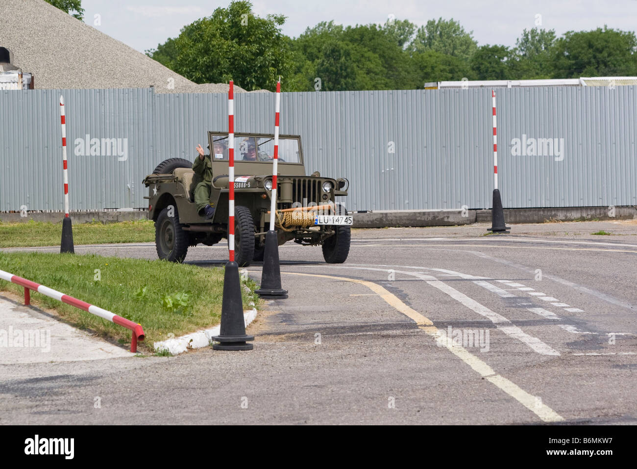 WW2 Ford Jeep Willys Foto Stock