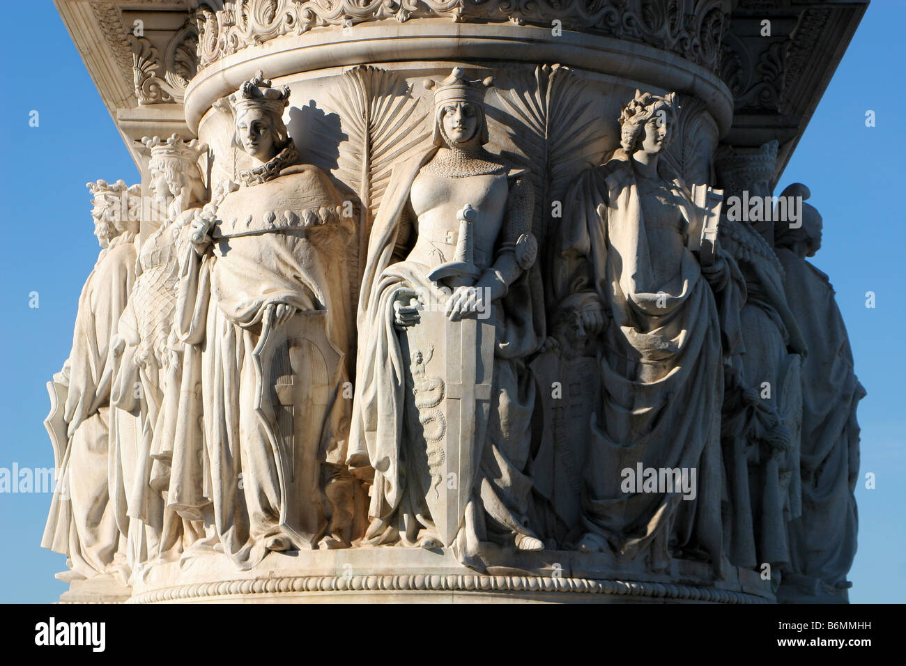 Roma - statua da Vitorio Emanuel landmark Foto Stock