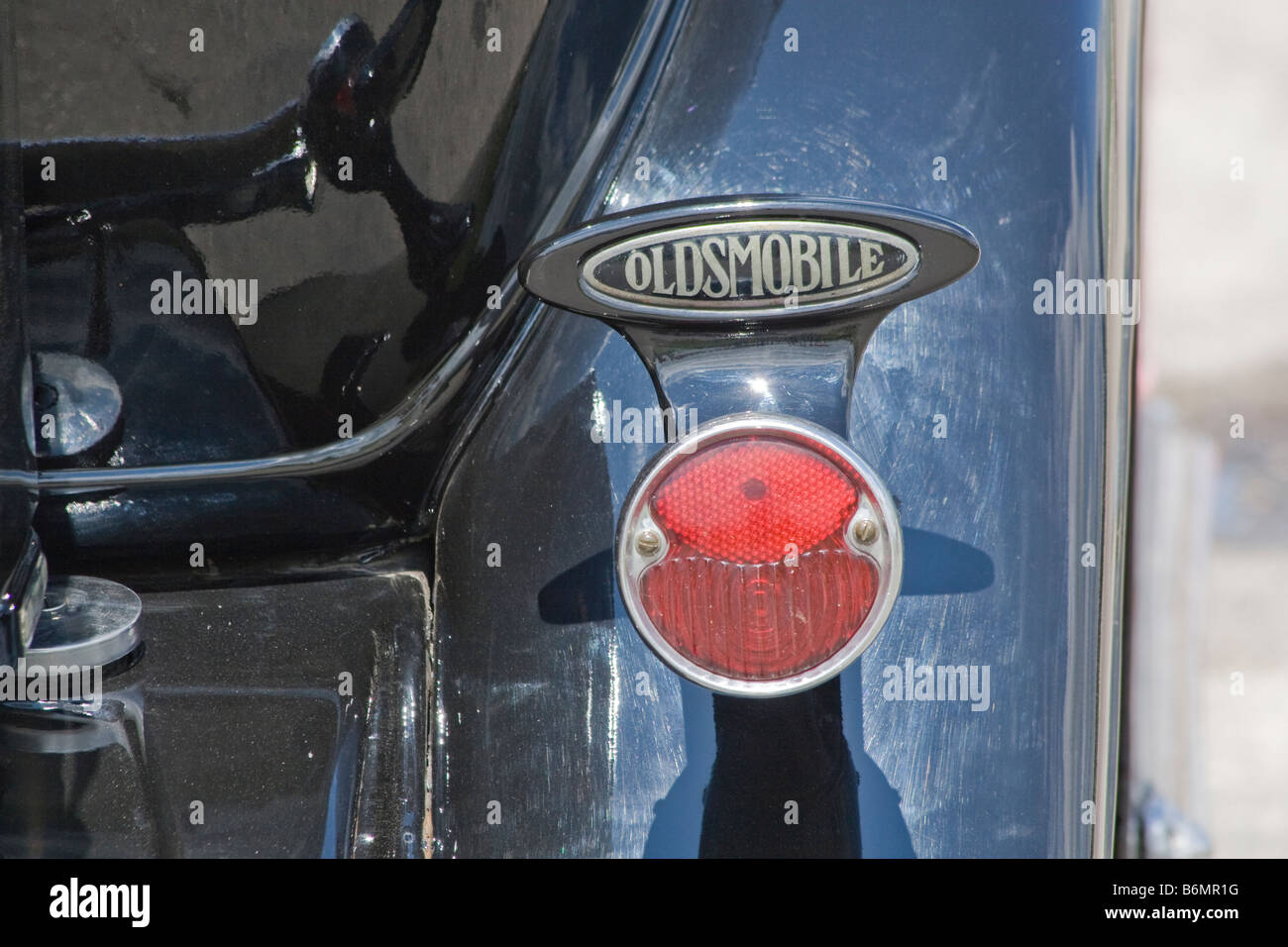 Dettaglio Oldsmobile, luce posteriore Foto Stock