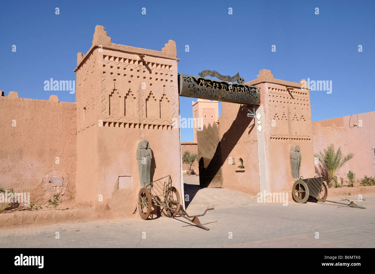 Museo del Cinema di Ouarzazate, Marocco Foto Stock