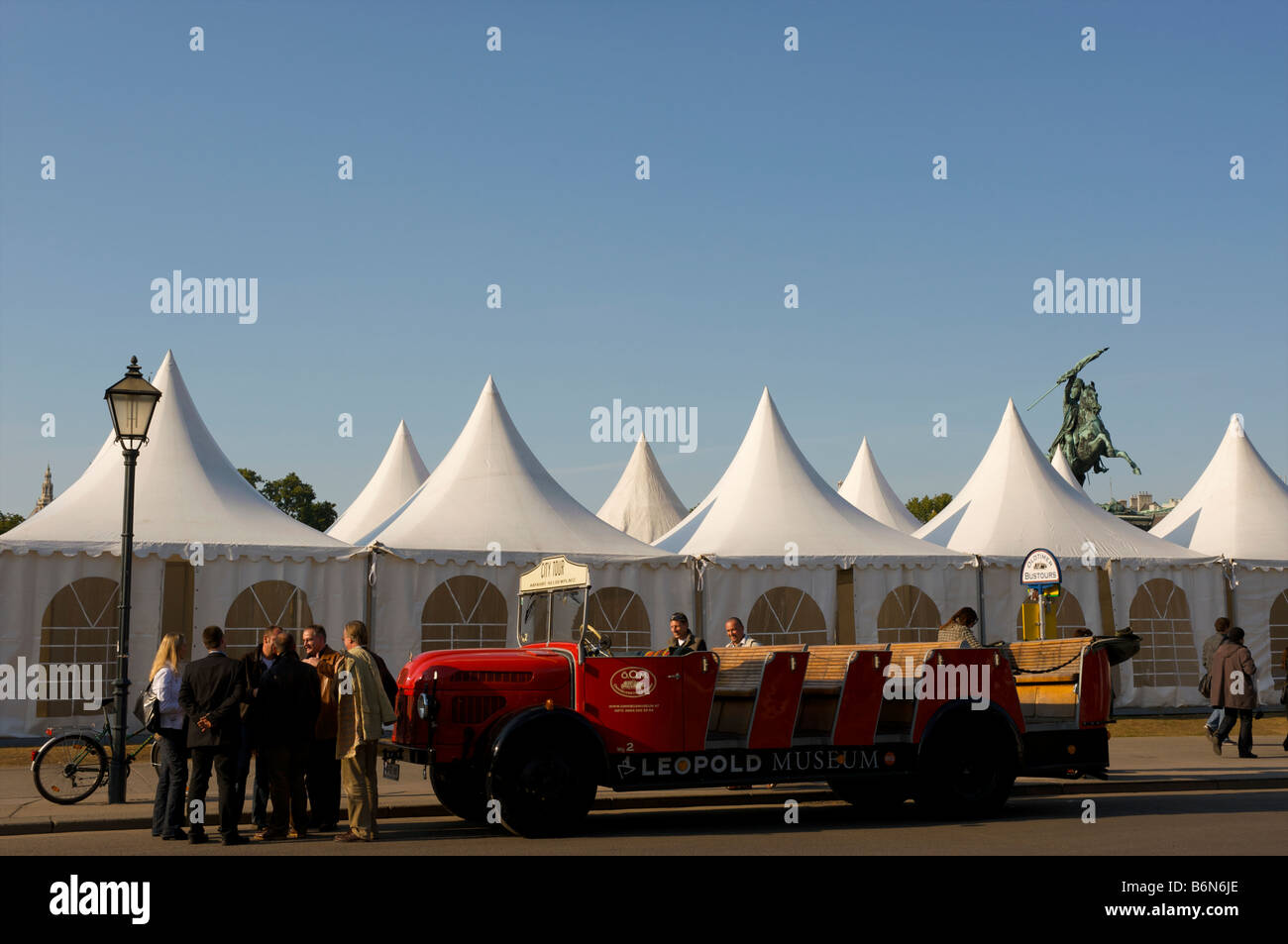 Diesel Steyr omnibus Vienna Austria Foto Stock