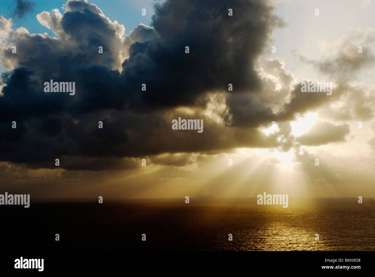 Taiwan, Isola Verde, Sunrise Foto Stock