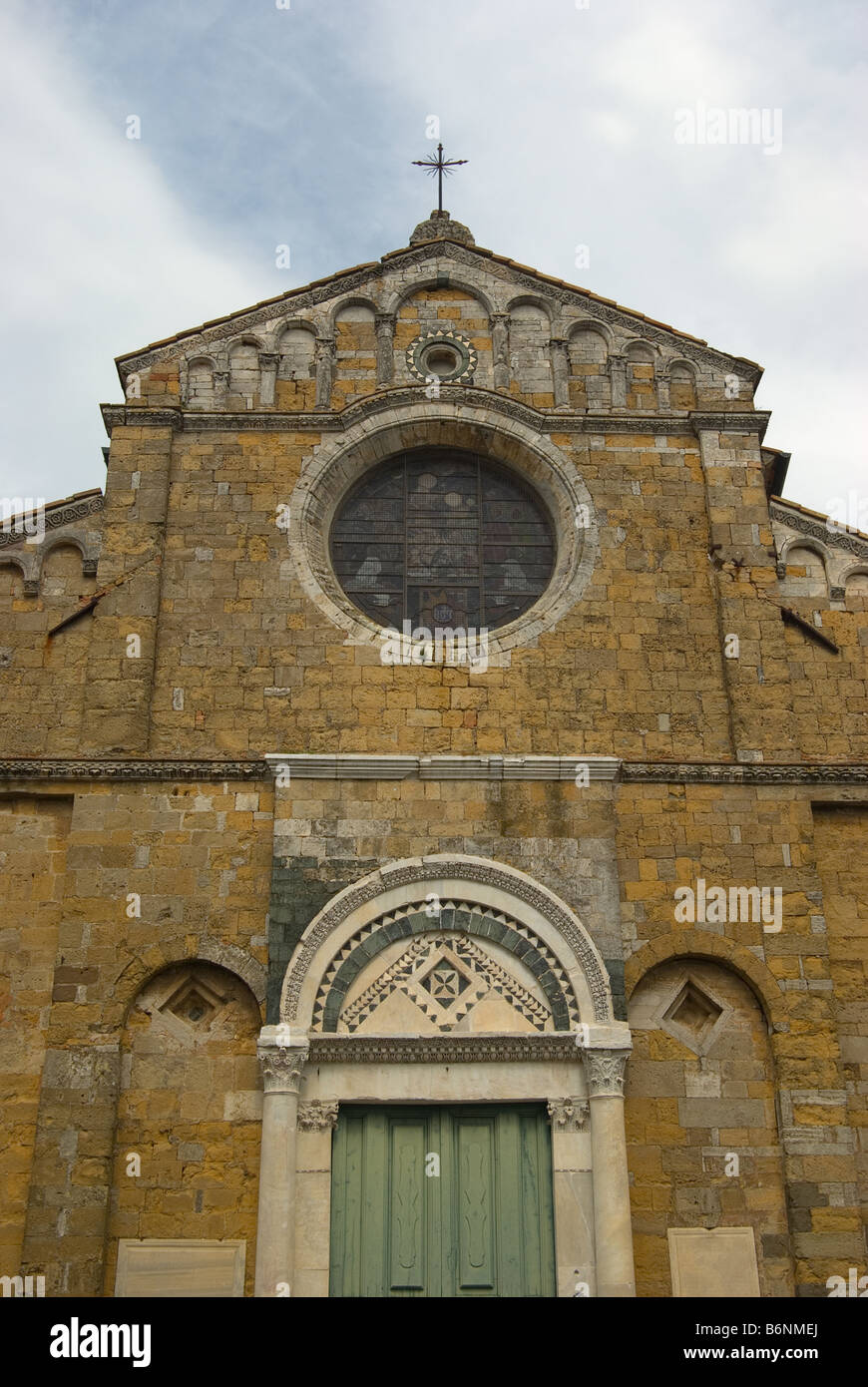 Chiesa di Volterra, Toscana, Italia, Europa Foto Stock