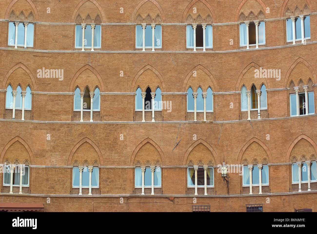 Casa in Siena, Toscana, Italia, Europa Foto Stock