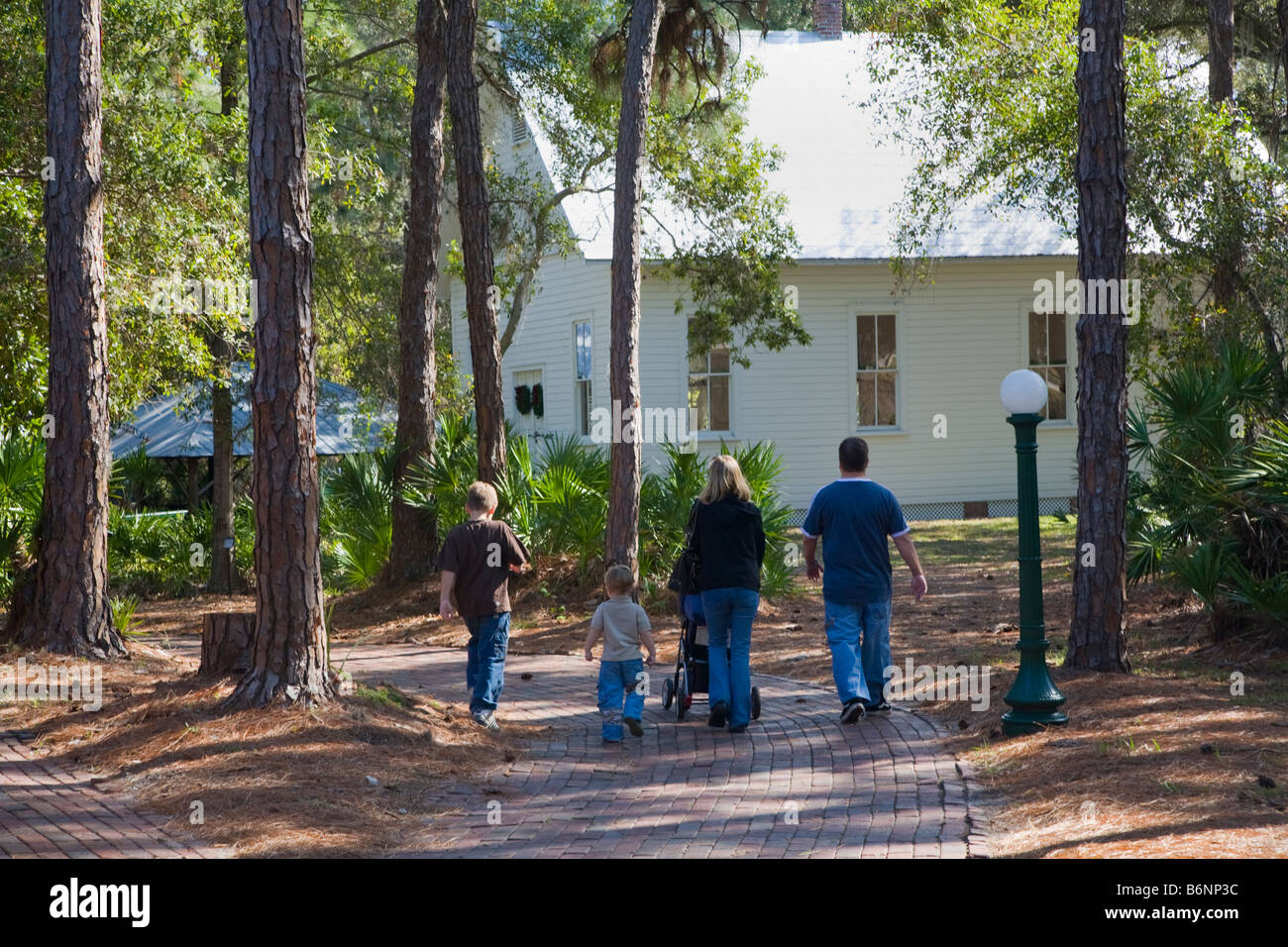 Patrimonio storico villaggio nella contea di Pinellas in Largo Florida Foto Stock