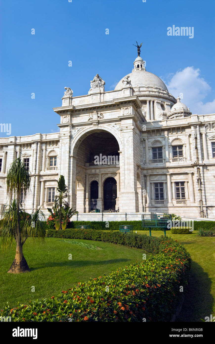 Victoria Memorial, Calcutta, India Foto Stock