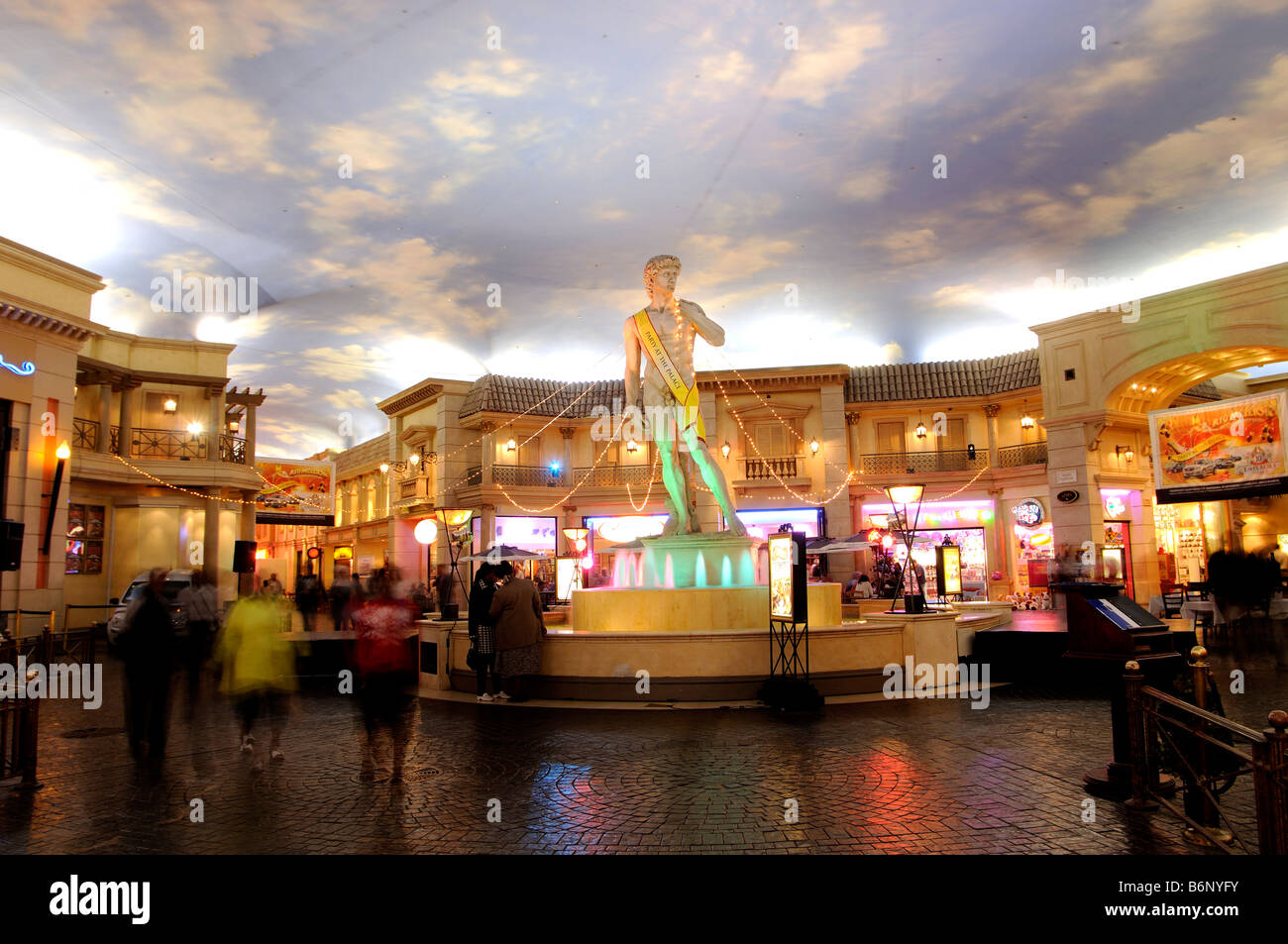 Palazzo imperiale mall Johannesburg Sudafrica Foto Stock