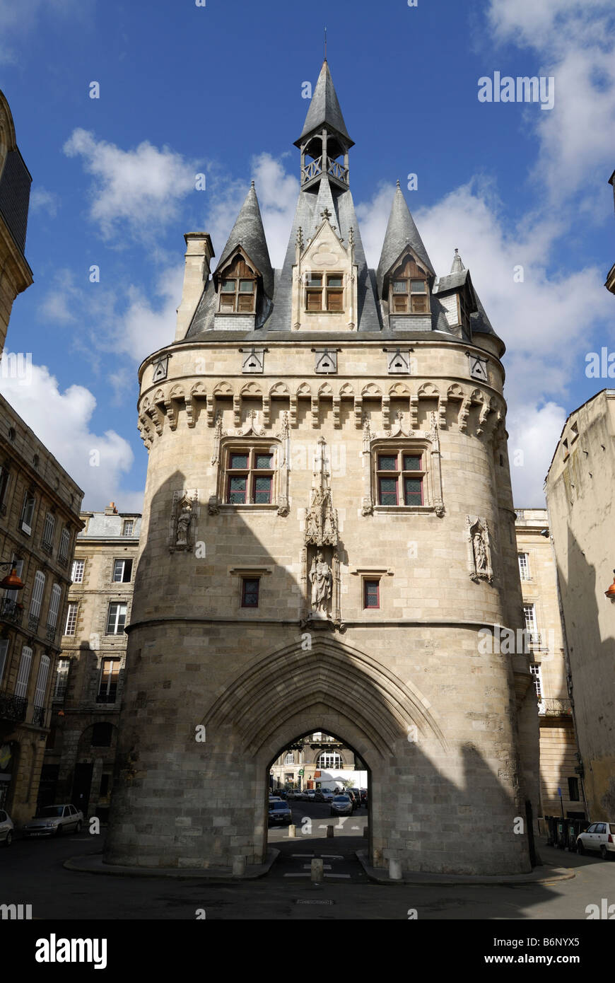 Bordeaux. La Francia. Porte de Cailhou. Foto Stock