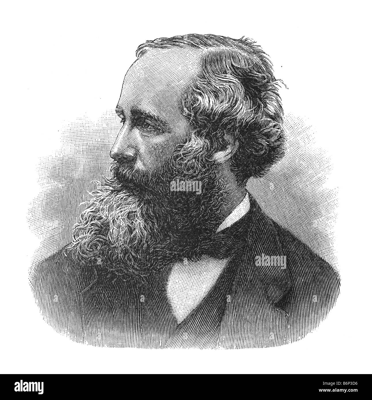 James Clerk Maxwell, 13. Giugno 1831 Edinburgh - 5. Novembre 1879 Cambridge Foto Stock