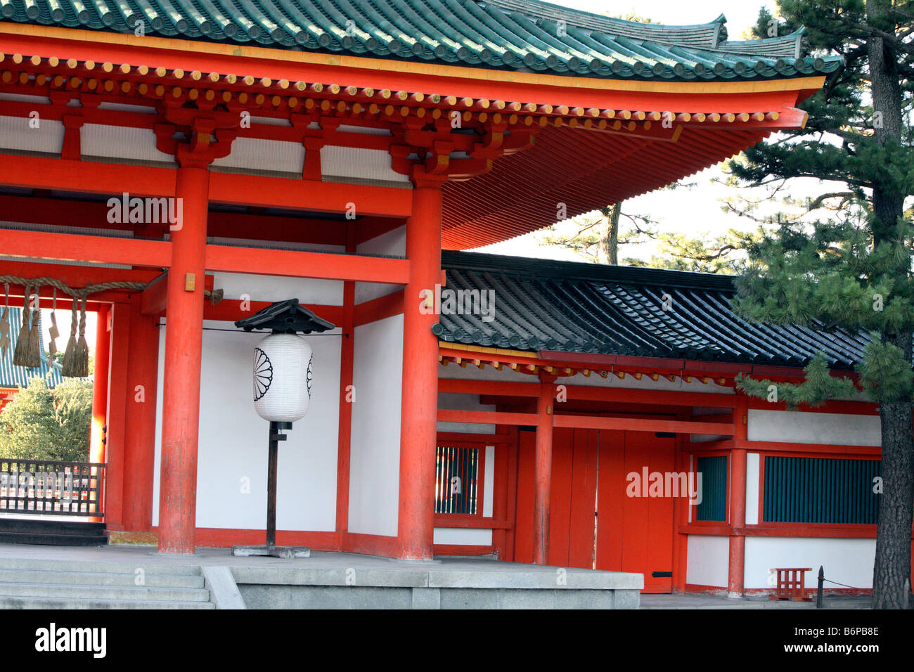 Heian Jingu Kyoto in Giappone Foto Stock