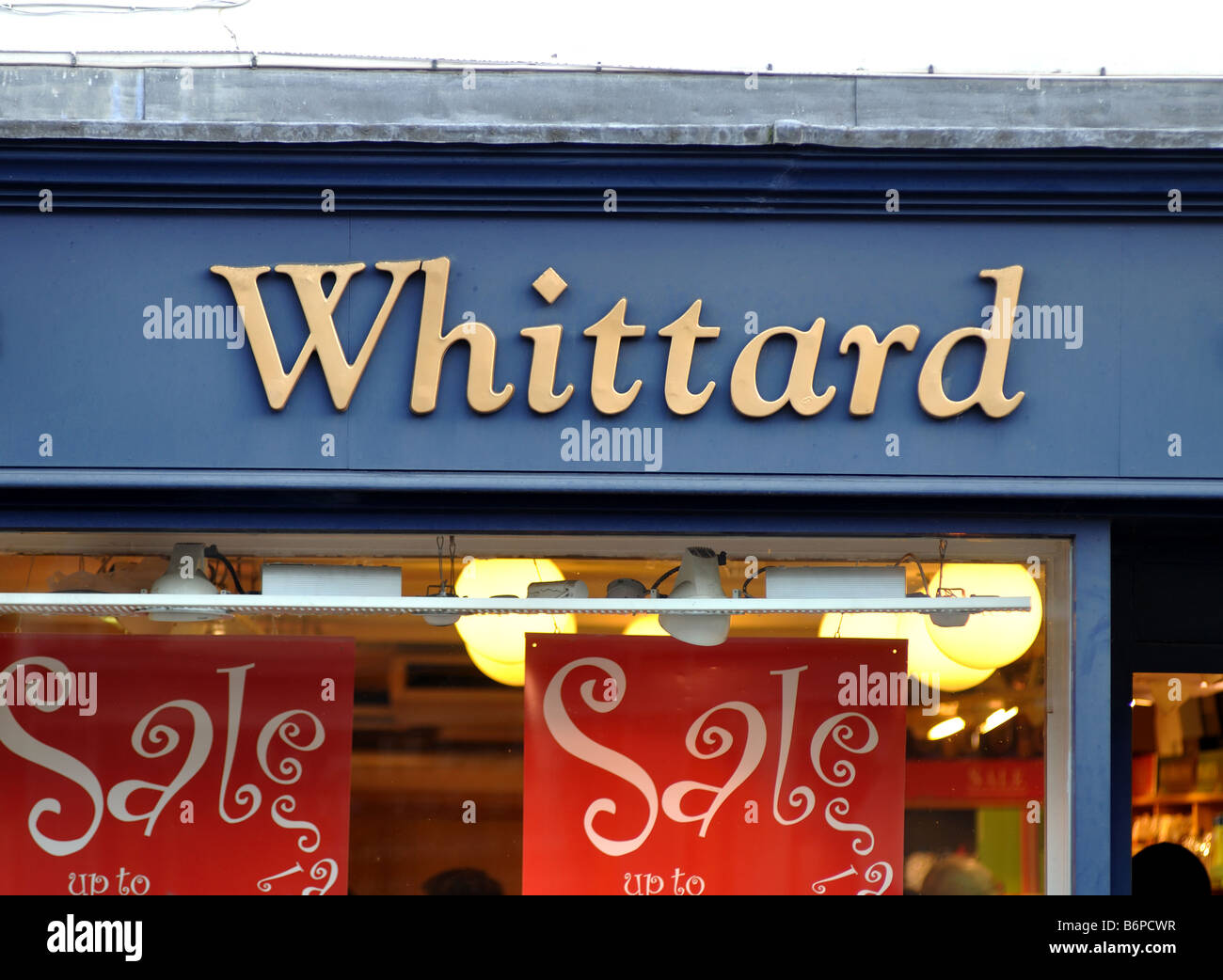 Whittard shop, Stratford-upon-Avon, England, Regno Unito Foto Stock
